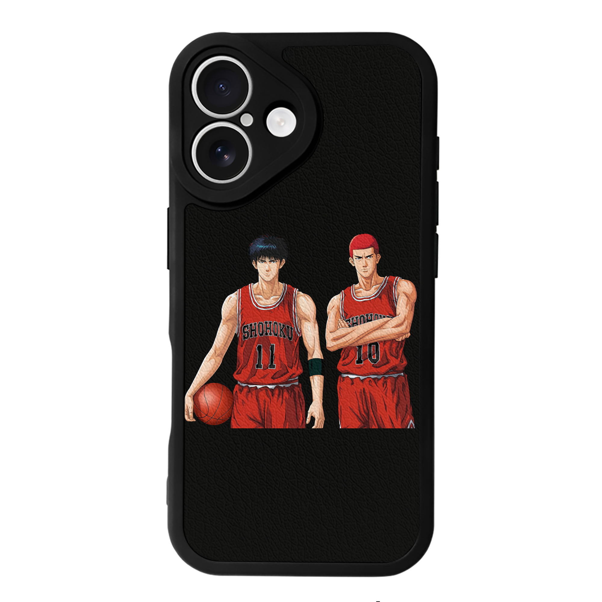 （画像用） SLAM DUNK／スラムダンク 【iPhone 16シリーズ対応】シリコンスマホケース（レザー調） 材質：シリコン